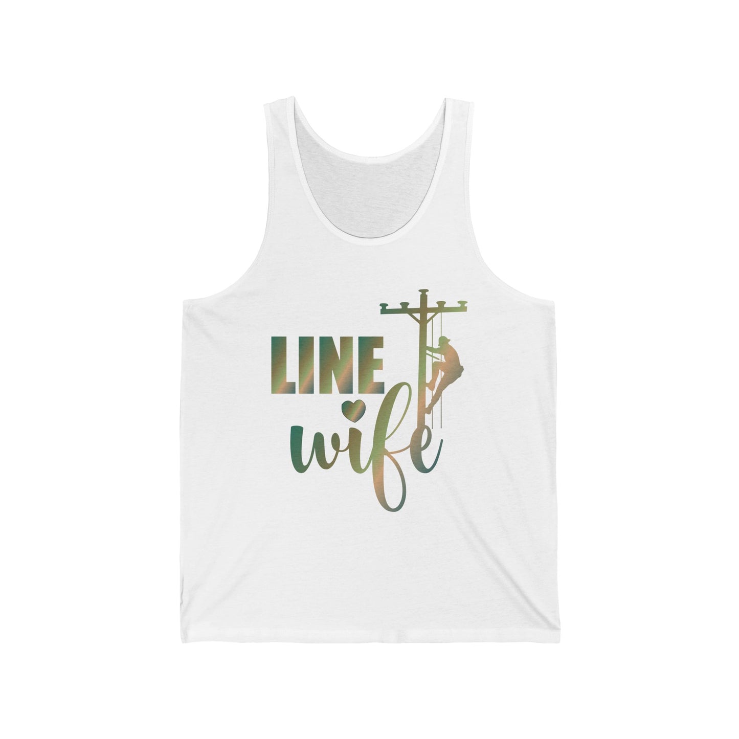 Lineman T-shirt - Line Wife copper patina