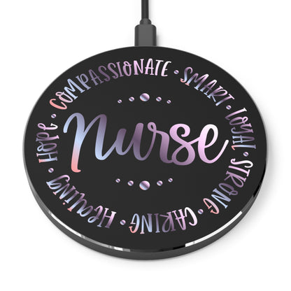 Nurse Circle Wireless Charger | Fast Charging Pad for Healthcare Professionals