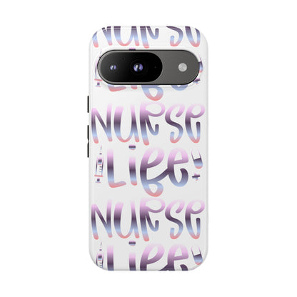 Google Pixel Tough Case - Nurse Life - White