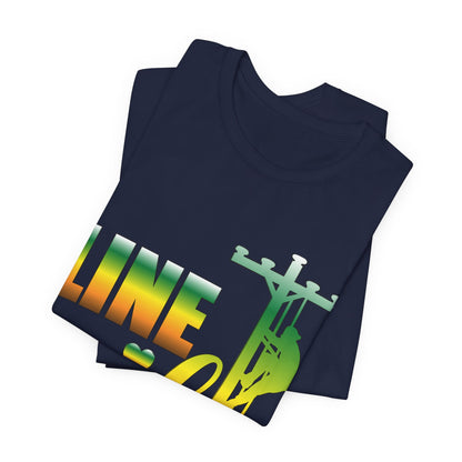 Lineman T-shirt - Line Wife gradient