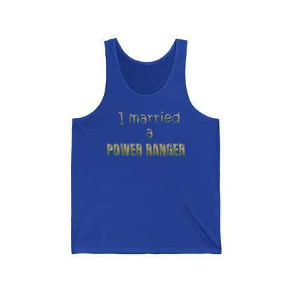 Lineman T-shirt - Married a Power Ranger copper patina