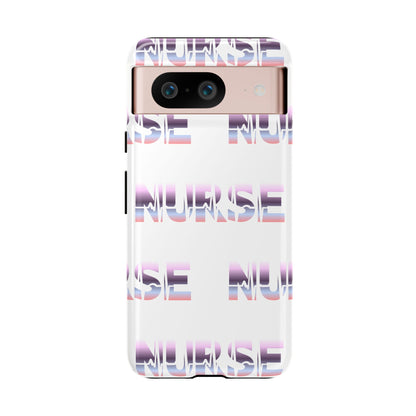 Google Pixel Tough Case - Nurse Pulse - White