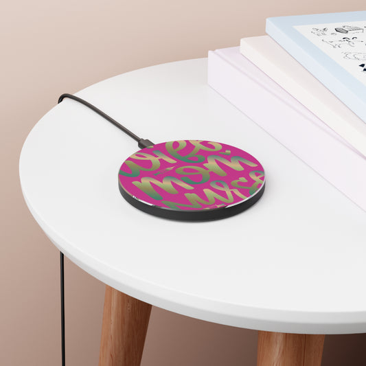 Wife-Mom-Nurse Wireless Charger | Fast Charging Pad for Healthcare Professionals