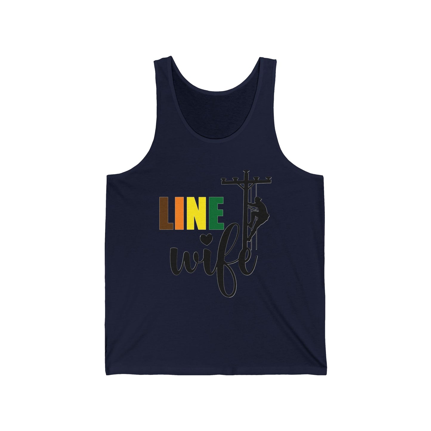 Lineman Tank - Line Wife color