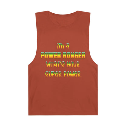 Lineman Tank - power ranger super power gradient