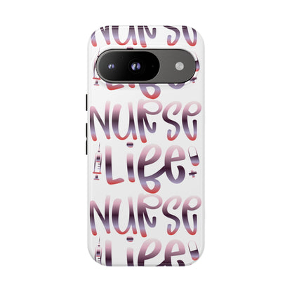 Google Pixel Tough Case - Nurse Life - White