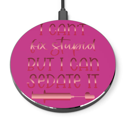 Can't Fix Stupid Wireless Charger | Fast Charging Pad for Healthcare Professionals