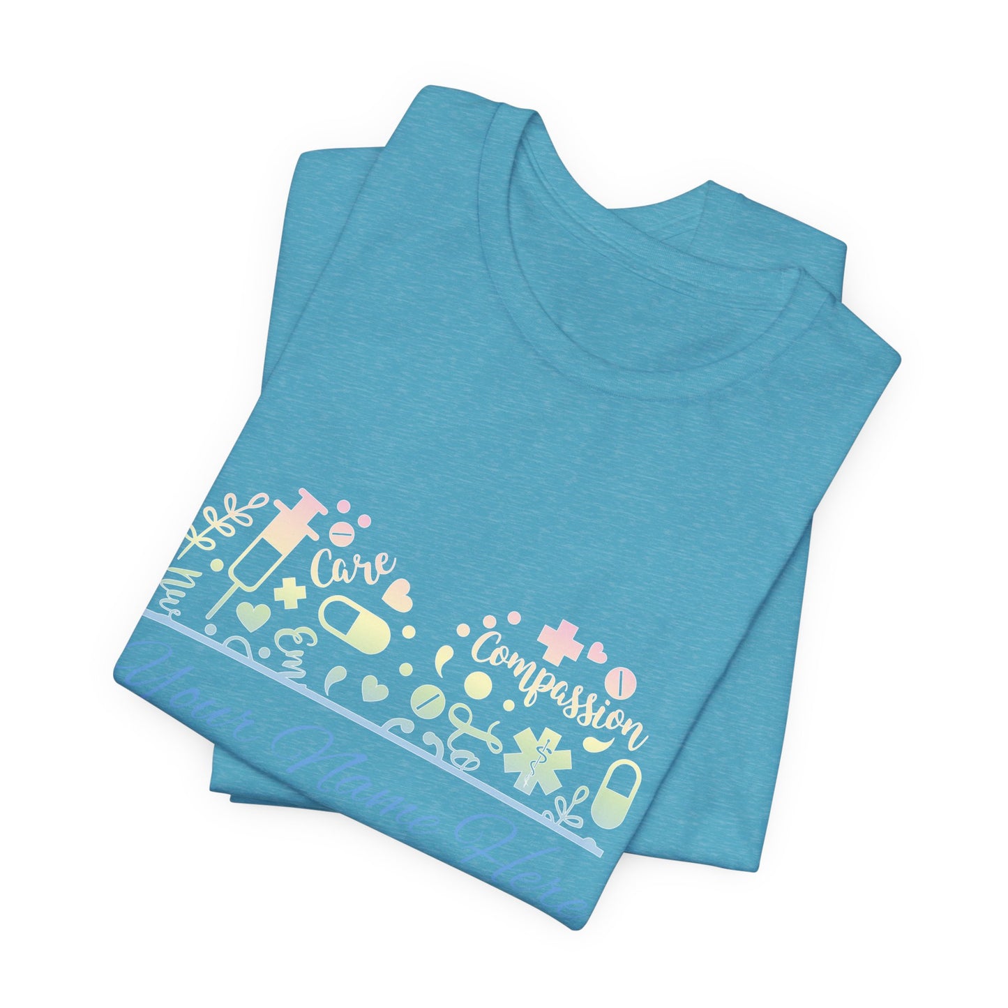 Monogram Heart pastel