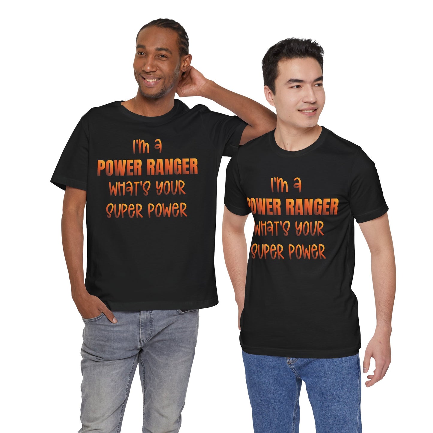 Lineman T-shirt - power ranger super power sky 24