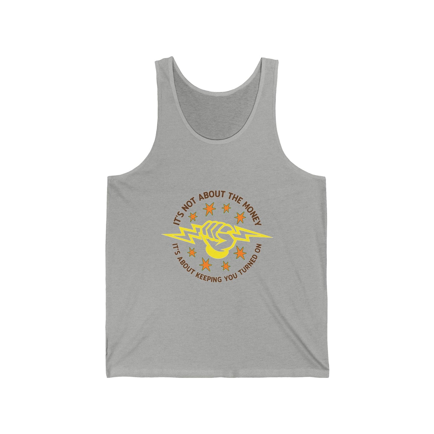 Lineman Tank - Its Not About The Money-color