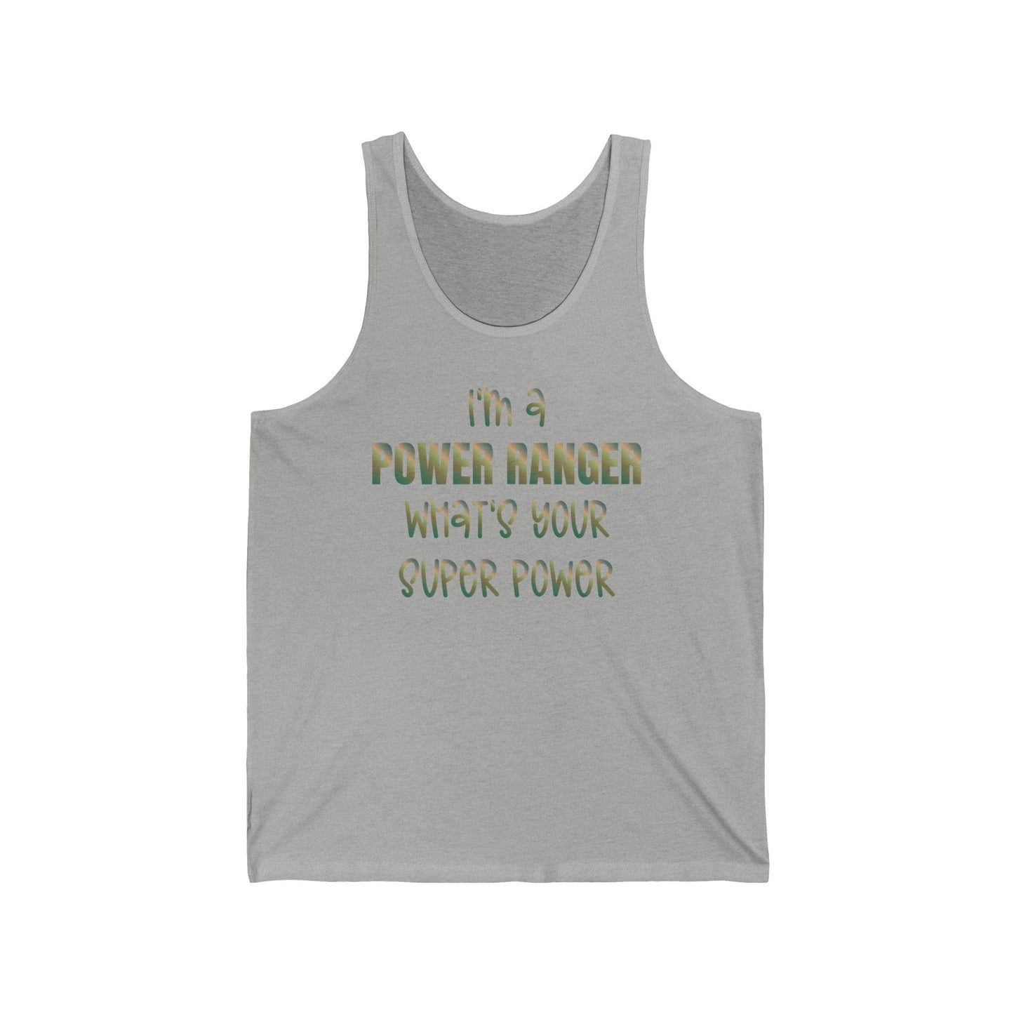 Lineman T-shirt - power ranger super power copper patina