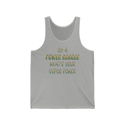 Lineman T-shirt - power ranger super power copper patina