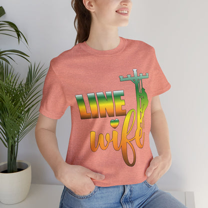 Lineman T-shirt - Line Wife gradient