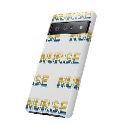 Google Pixel Tough Case - Nurse Pulse - White