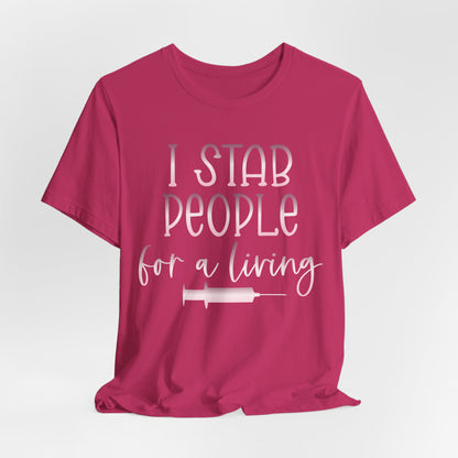 I Stab People For a Living rose gold
