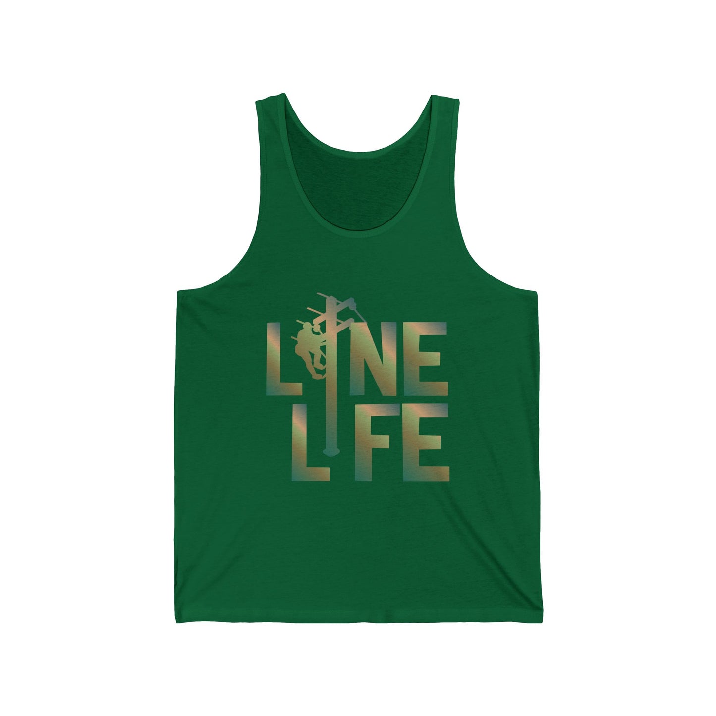 Lineman T-shirt - lineman-life copper patina