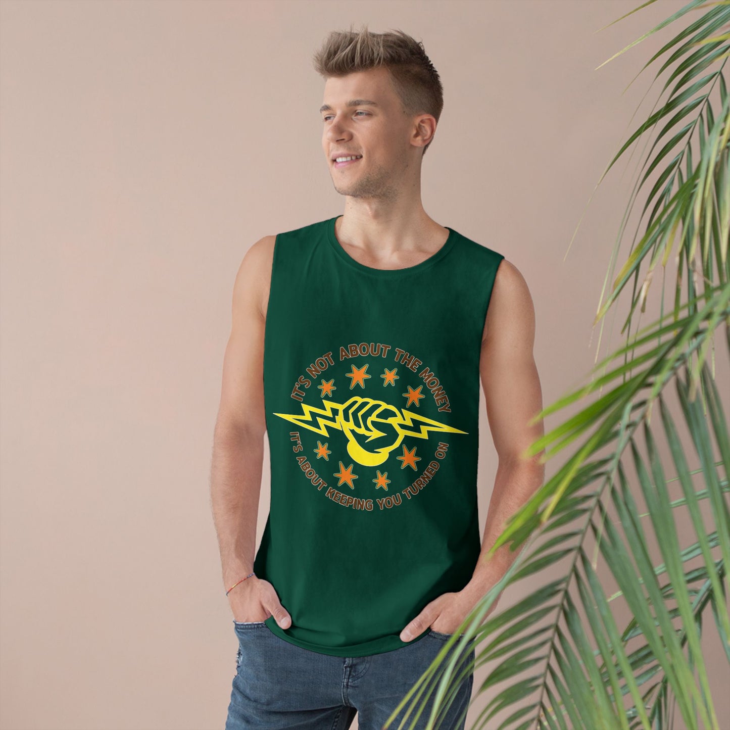 Lineman Tank - Its Not About The Money-color