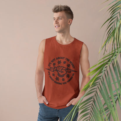 Lineman Tank - Its Not About The Money-sky 24