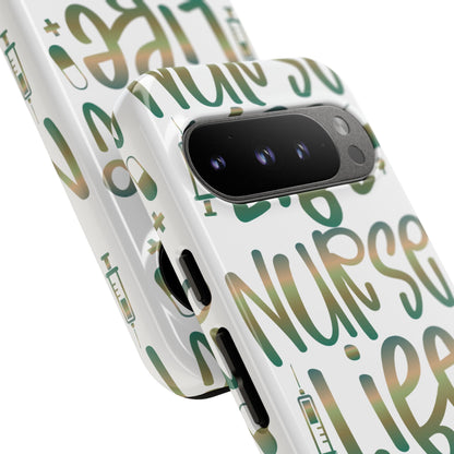 Google Pixel Tough Case - Nurse Life - White