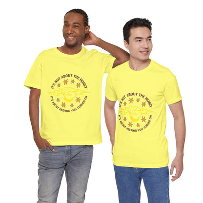 Lineman T-shirt - Its Not About The Money-color