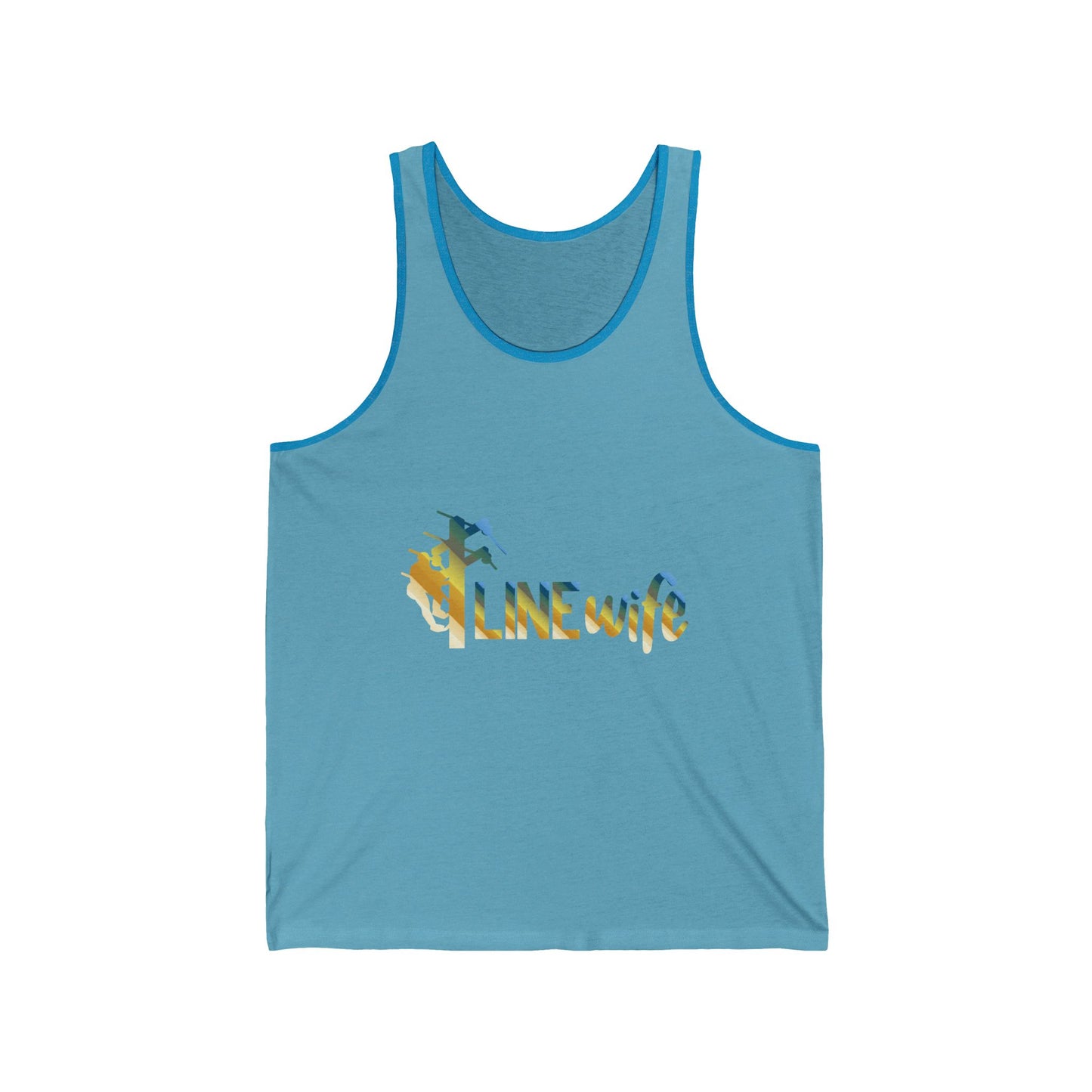 Lineman T-shirt - lineman-wife colored chrome