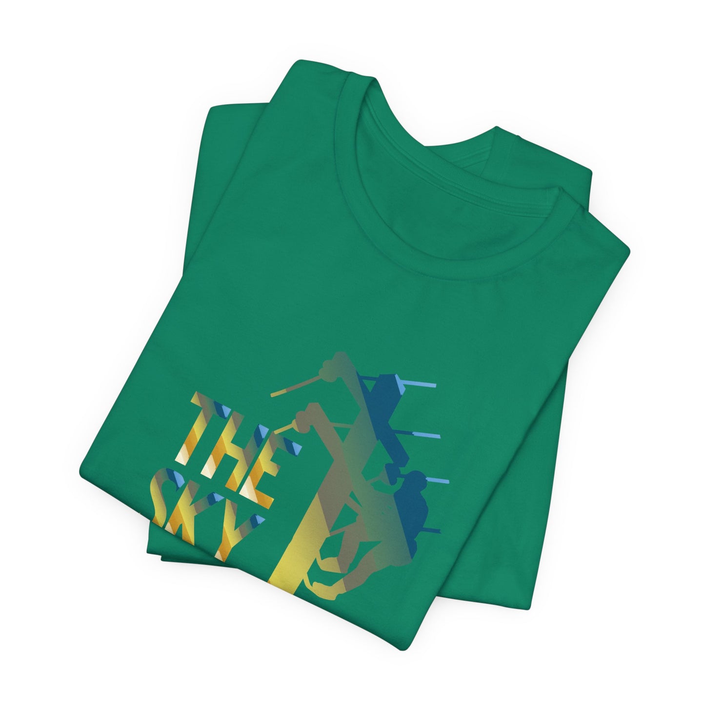 Lineman T-shirt - the-sky-is-the-limit-lineman colored chrome