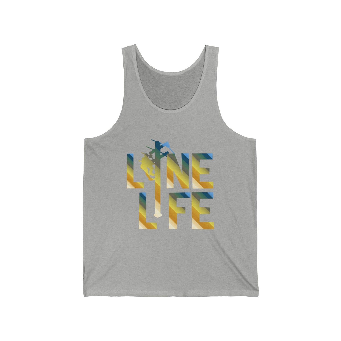 Lineman T-shirt - lineman-life colored chrome
