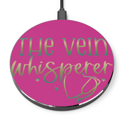 The Vein Whisperer Wireless Charger | Fast Charging Pad for Healthcare Professionals