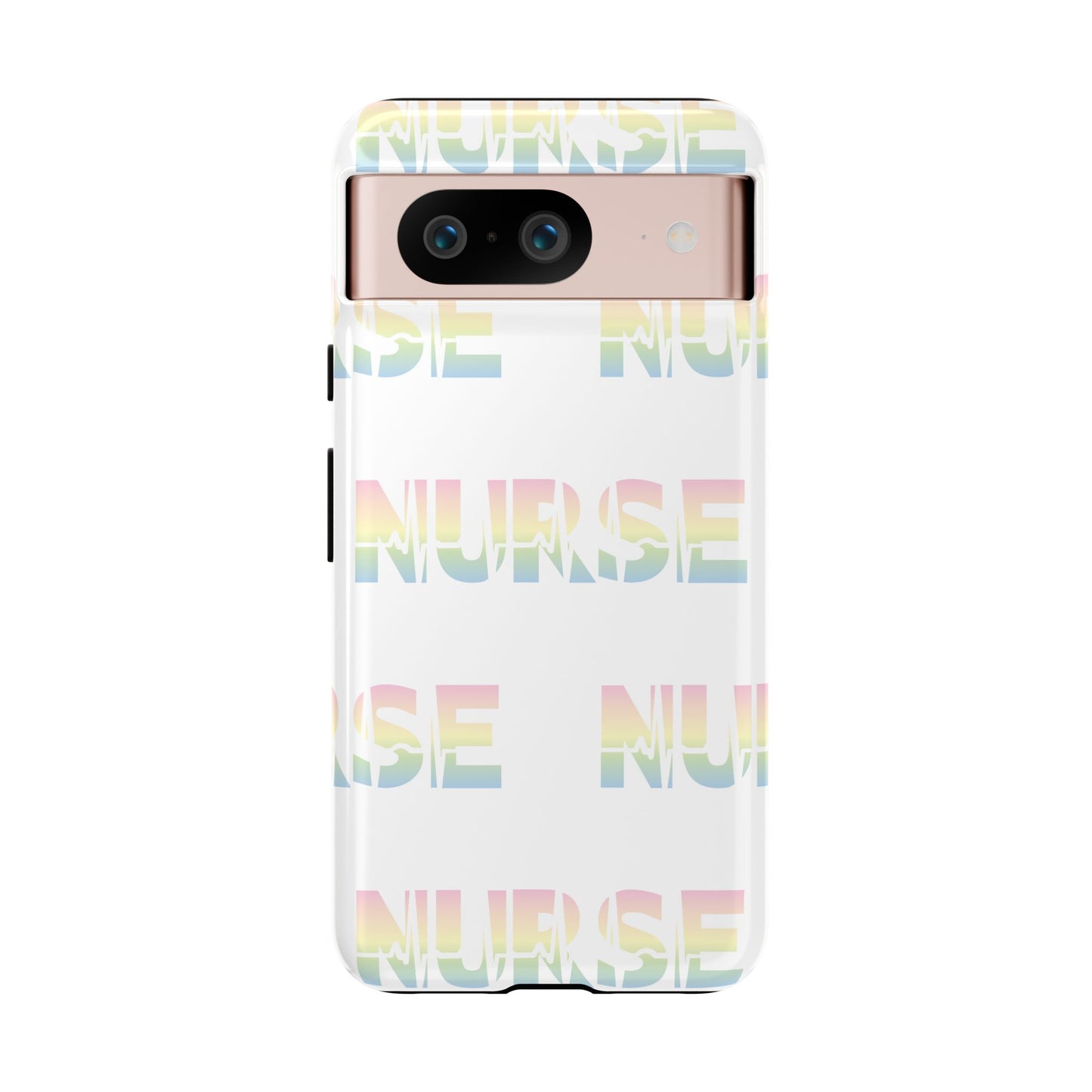 Google Pixel Tough Case - Nurse Pulse - White
