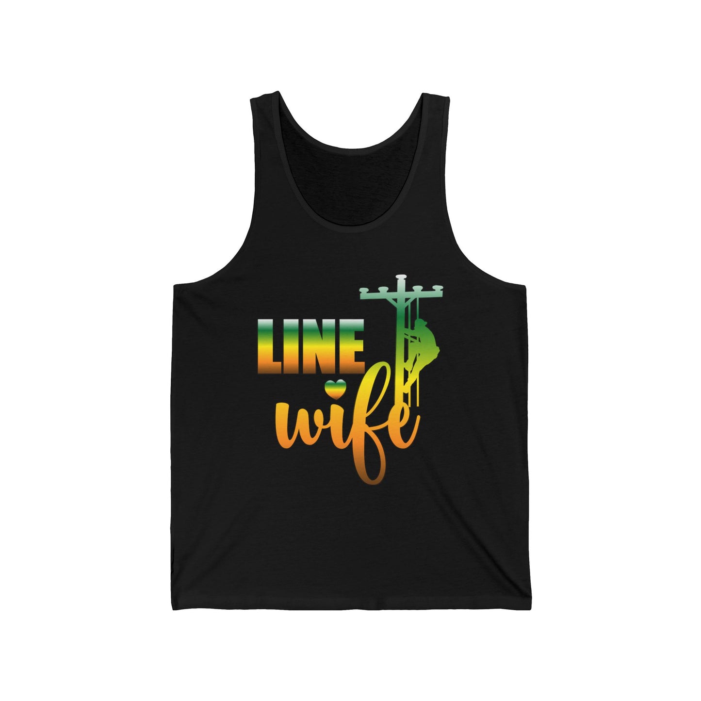 Lineman Tank - Line Wife gradient