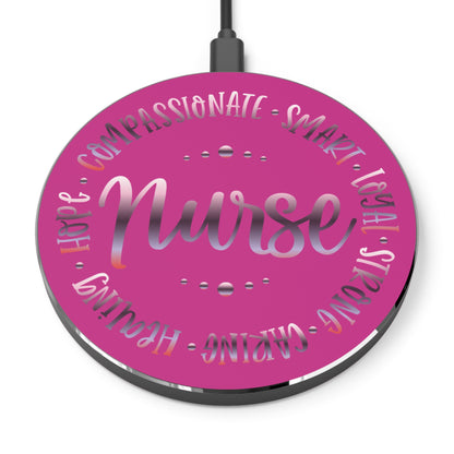 Nurse-Circle-Words-gradient-3Wireless Charger | Fast Charging Pad for Healthcare Professionals