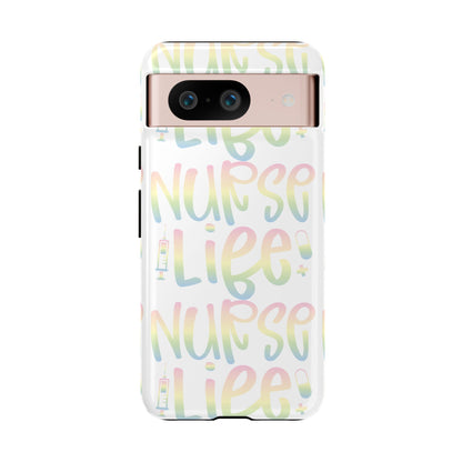 Google Pixel Tough Case - Nurse Life - White