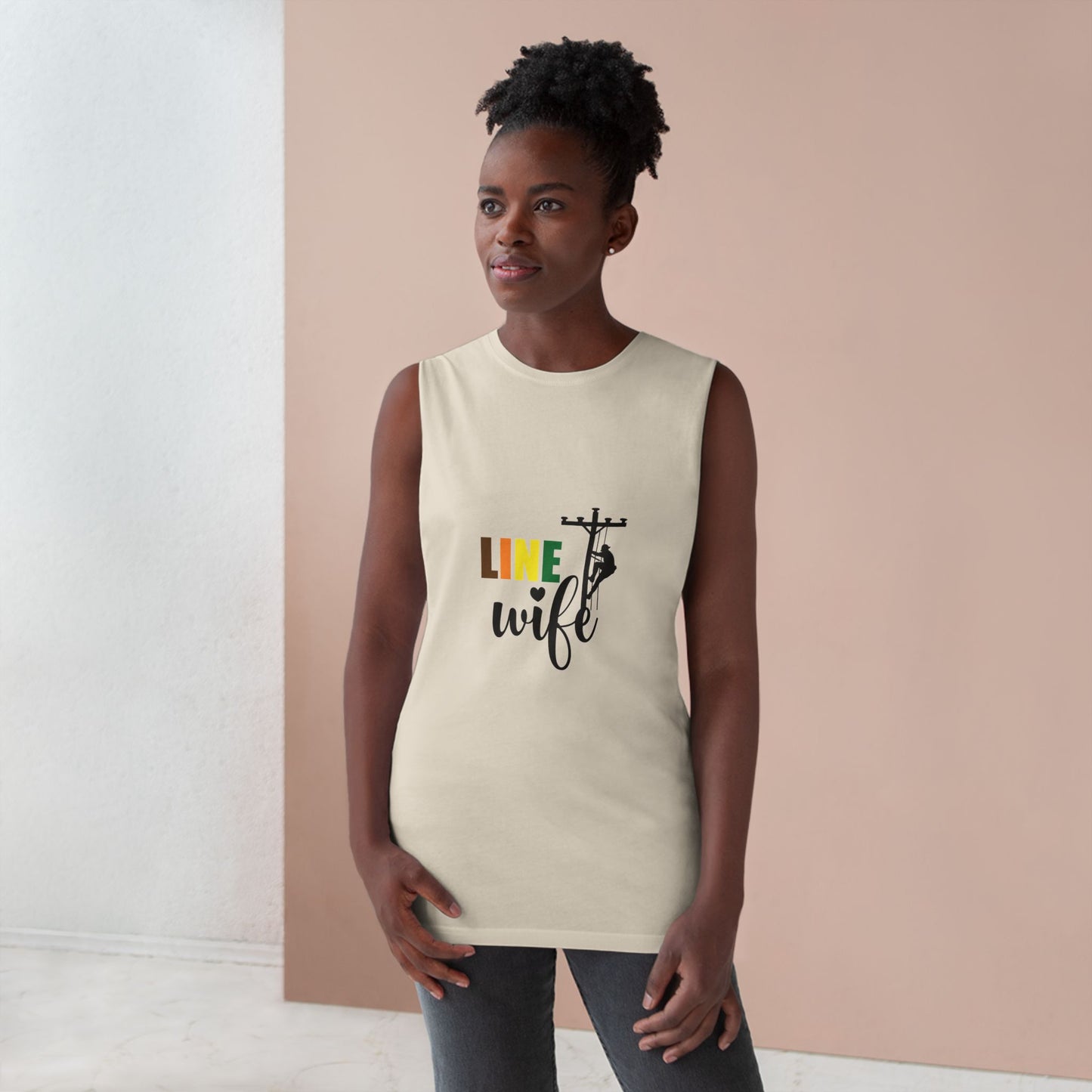 Lineman Tank - Line Wife color