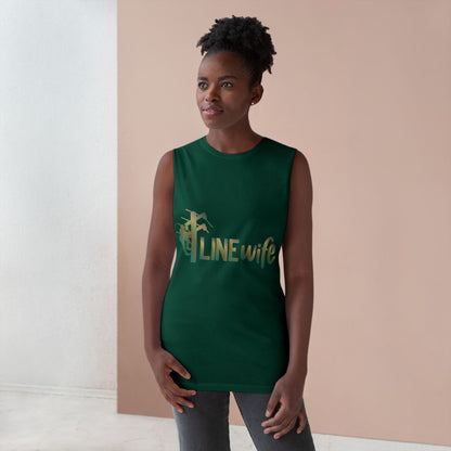 Lineman Tank - lineman-wife copper patina