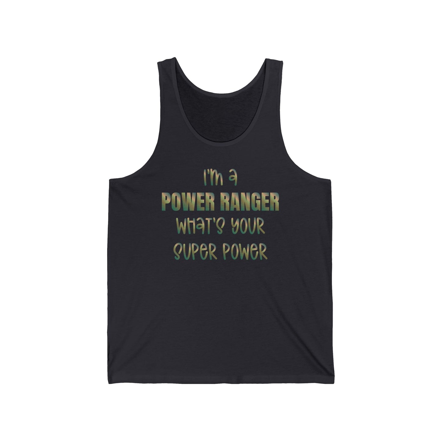 Lineman T-shirt - power ranger super power copper patina