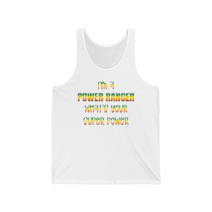 Lineman T-shirt - power ranger super power gradient