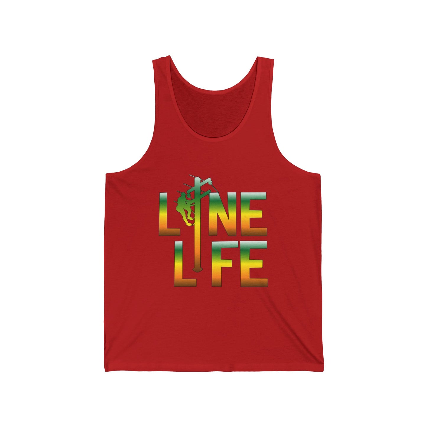 Lineman T-shirt - lineman-life gradient