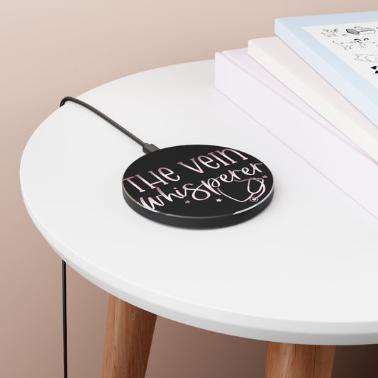 The Vein Whisperer Wireless Charger | Fast Charging Pad for Healthcare Professionals