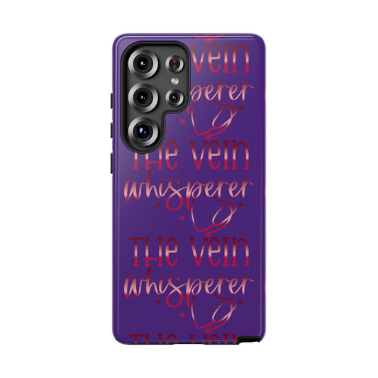 Samsung Galaxy Tough Case - The Vein Whisperer - Dark Purple