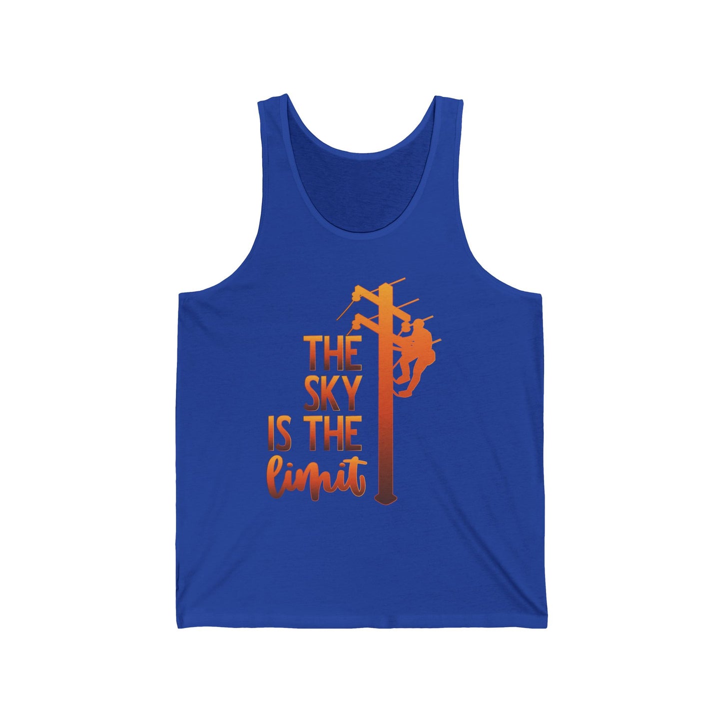 Lineman Tank - the-sky-is-the-limit-lineman sky 24