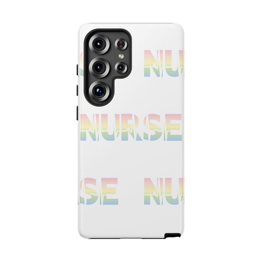 Samsung Tough Case - Nurse Pulse - White