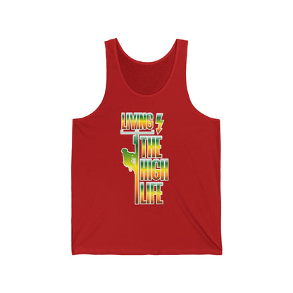 Lineman T-shirt - Living The High Life-gradient