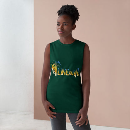 Lineman Tank - lineman-wife colored chrome