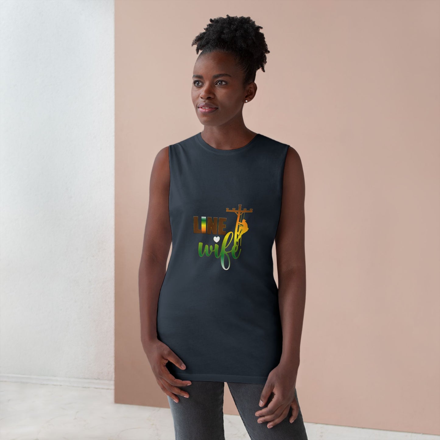 Lineman Tank - Line Wife gradient