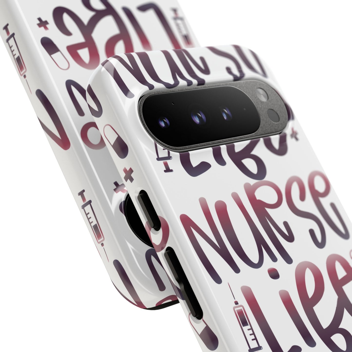 Google Pixel Tough Case - Nurse Life - White