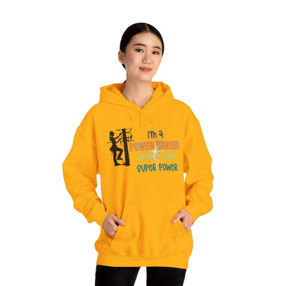 Gildan Hoodie - I'm a Power Ranger What's Your Super Power (female)