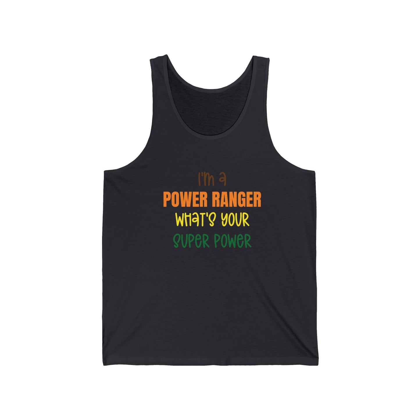Lineman Tank - power ranger super power color