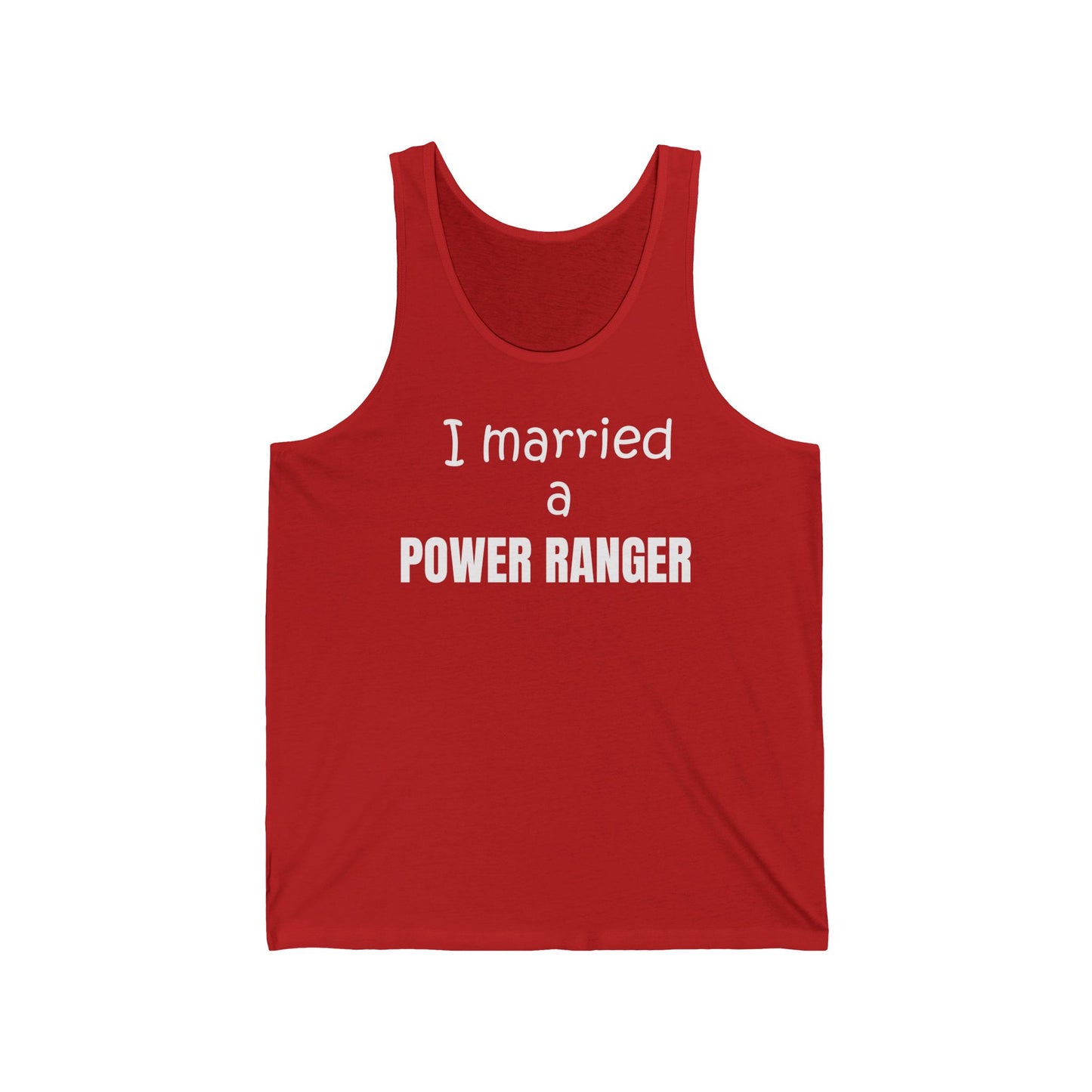 Lineman Tank - Married a Power Ranger white