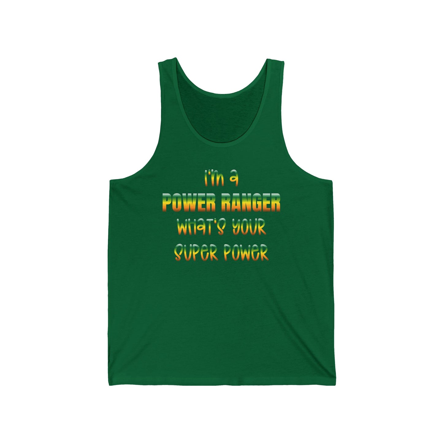 Lineman T-shirt - power ranger super power gradient