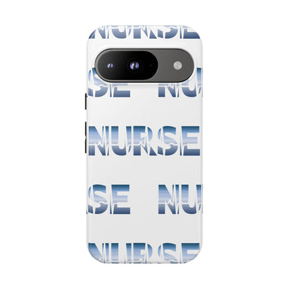 Google Pixel Tough Case - Nurse Pulse - White
